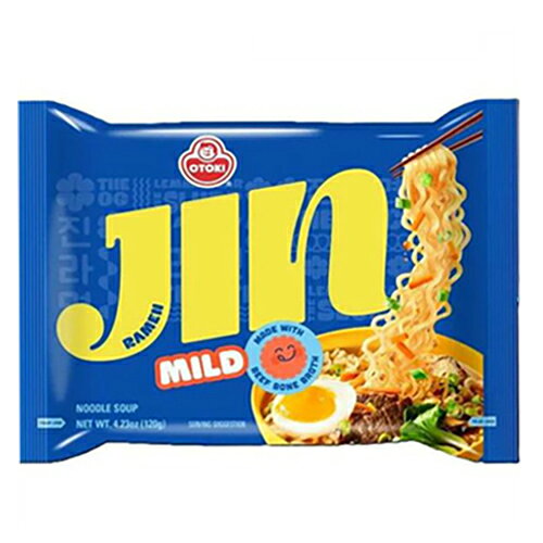 Rakuten - オットギ ジンラーメン マイルド味 120g×1個 韓国ラーメン インスタントラーメン 韓国食品