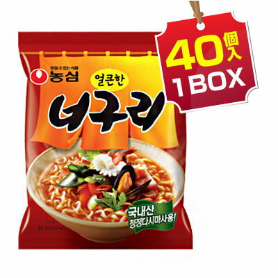 楽天八道韓国食品【まとめ買いお得】農心 ノグリラーメン 1BOX=120g×40個 NONG SHIM 韓国ラーメン インスタントラーメン 韓国食品