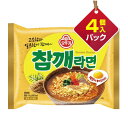 『オットギ』ごまラーメン｜チャムケラーメン(4個入りパック)■1個当り190円韓国ラーメン インスタントラーメンマラソン ポイントアップ祭