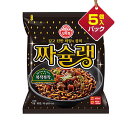 【パッケージ変更】オットギ チャシュレン 145g×5個入りパック ■1個当り178円 辛くないラーメン ジャジャン麺 韓国ラーメン インスタントラーメン 韓国食品|詳細画像