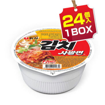 【まとめ買いがお得★1個当り111円】『農心』キムチ カップ麺(1BOX=86g×24個入)カップラーメン ノンシム NONG SHIM 韓国ラーメン インスタントラーメン 韓国料理 非常食 韓国食品＼やや辛くてあっさりとした味のキムチラーメン／マラソン