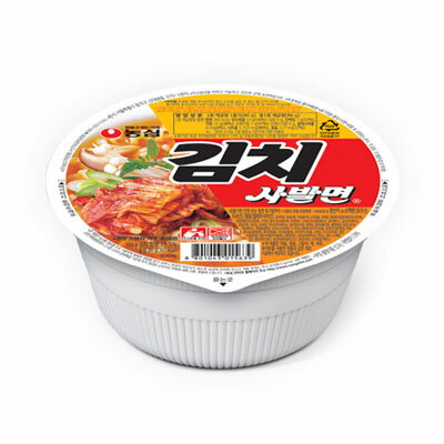 『農心』キムチ カップ麺(86g×1個)カップラーメン ノンシム 韓国ラーメン インスタントラーメン 韓国料理 非常食 韓国食品 ＼やや辛くてあっさりとした味のキムチラーメン／ マラソン ポイントアップ祭