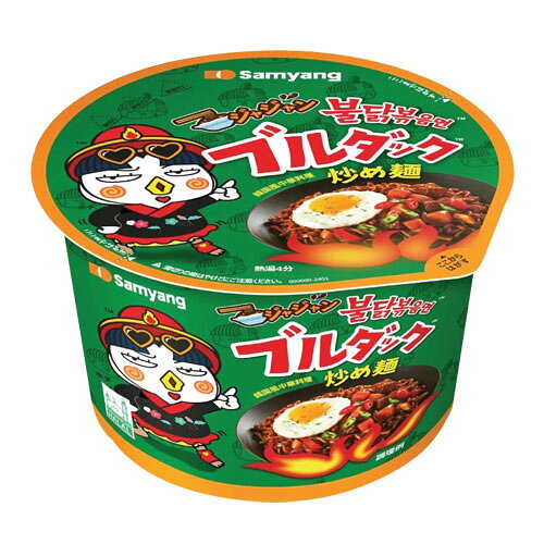 Shin - 三養 ジャジャン ブルダック炒め カップ麺 105g×1個 SAMYANG 辛口ラーメン 韓国ラーメン インスタントラーメン 韓国食品