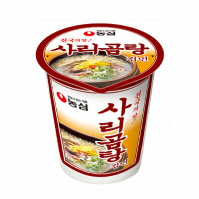 『農心』米サリコムタン カップ麺(小・61g×1個)｜コムタンラーメンコムタン麺 ノンシム NONG SHIM 韓国ラーメン インスタントラーメン 韓国食品 マラソン ポイントアップ祭