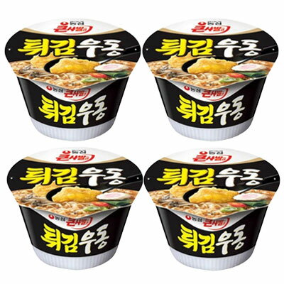 Rakuten - 農心 天ぷらうどん カップ麺 111g NONG SHIM 送料無料 辛くない ティギムうどん カップラーメン 韓国ラーメン