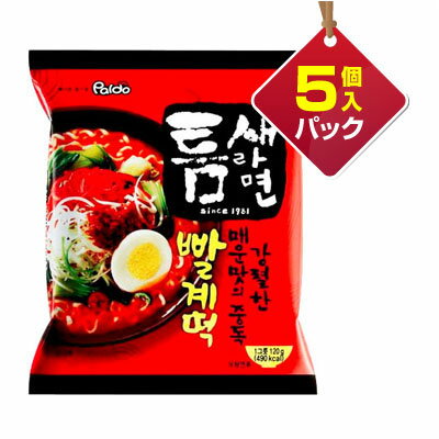 『Paldo』トゥンセラーメン(120g×5個