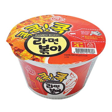 『オトギ』ラーメンポッキ(ラーメン+トッポキソース味カップ麺・120g) オトッギ ラポッキ トッポギ 辛い 韓国ラーメン インスタントラーメン カップ麺＼トッポキのソースで味付け！甘辛ソースがおいし〜い／ポイントアップ祭