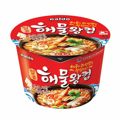 『パルド』海鮮王カップ｜カップ麺(110g)Paldo カップラーメン 韓国ラーメン 海鮮 辛い うまい インスタントラーメンマラソン ポイントアップ祭