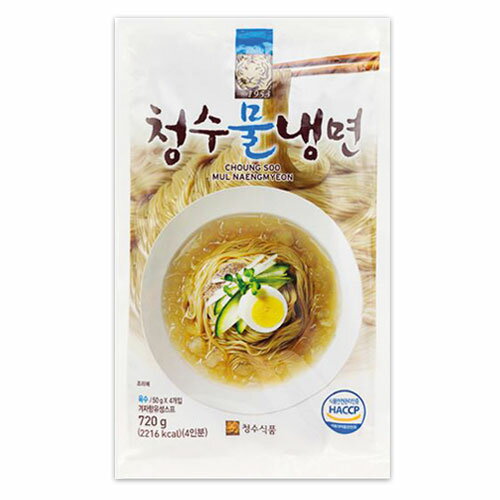 『清水』冷麺｜乾麺 液状スープ入り(720g 約4人前)韓国冷麺 韓国料理 韓国食品マラソン ポイントアップ祭