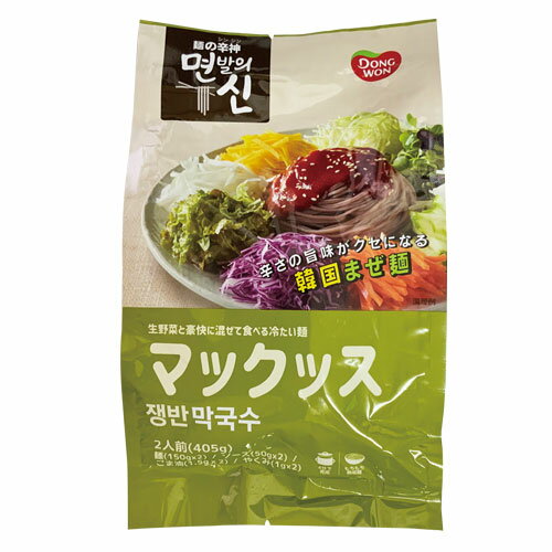 『ドンウォン』マックッス(405g・2人前)東遠 チェンバンマックッス 大皿マックッス メミルククス モミルククス 韓国麺 韓国料理 韓国食品マラソン ポイントアップ祭