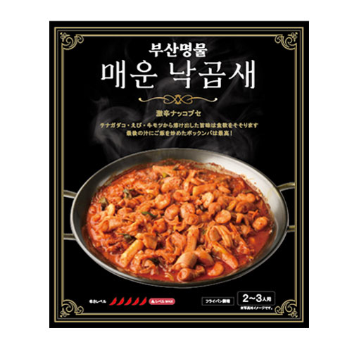 [冷凍]『Choi's Food』激辛ナッコプセ(440g・約2~3人前)釜山名物料理 激辛鍋料理 加工食品 韓国料理 ミールキットマラソン ポイントアップ祭