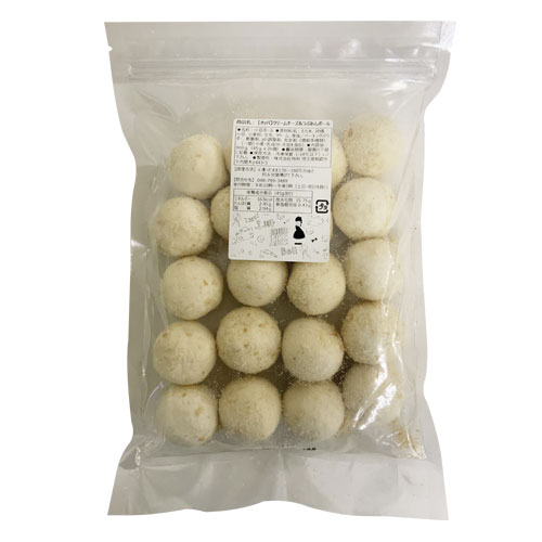 [冷凍]『オッパ』クリームチーズ＆つぶあんボール(生)(900g・20個入)クリームチーズ 小豆つぶあん 韓国屋台フード 韓国おやつ 韓国食品マラソン ポイントアップ祭のサムネイル