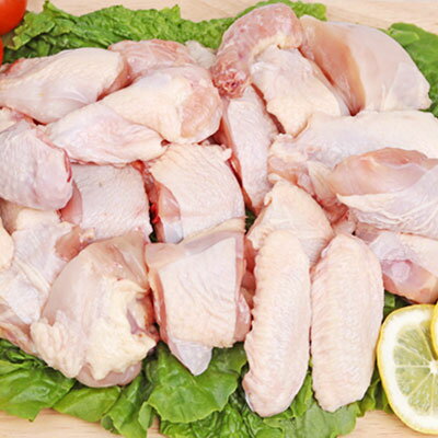 冷凍 カット鶏(1kg)■日本 / ブラジル産から揚げ 炒め物 煮物 タッカルビ 韓国料理