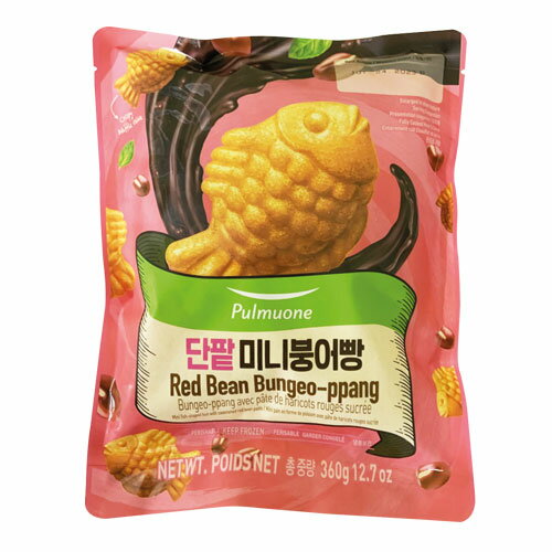 [冷凍]『プルムウォン』小豆プチプンオパン(360g・約21個入)こしあん ミニタイ焼き 韓国屋台フード 韓国おやつ 韓国食品マラソン ポイントアップ祭のサムネイル