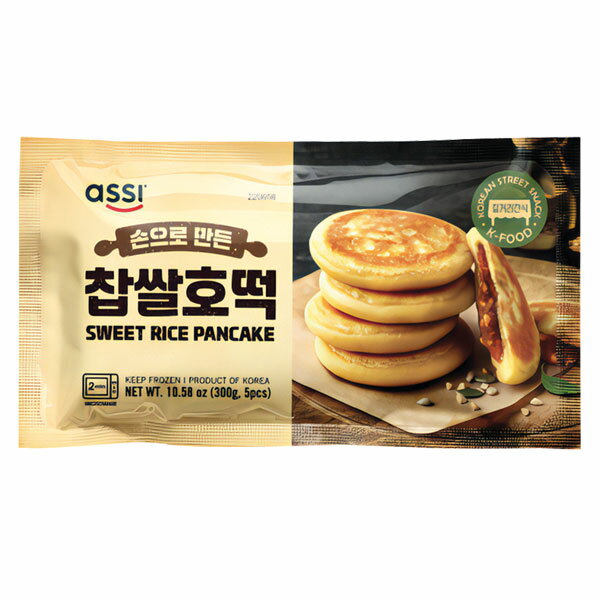 冷凍 アッシ 手作りホットック 60g×5枚ホットク 韓国おやつ 韓国食品 2