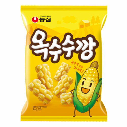 『農心』トウモロコシカン(70g) オクススカン トウモロコシ味スナック菓子 ノンシム NONGSHIM スイートポテト スナック 韓国お菓子 マラソン ポイントアップ祭