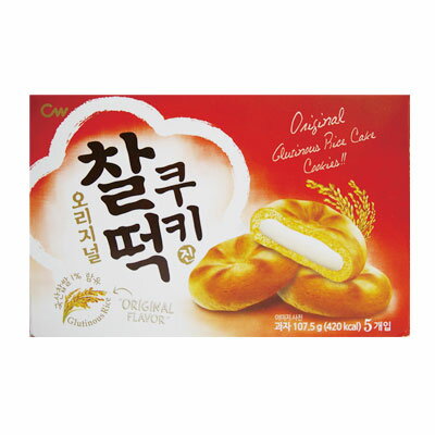 楽天八道韓国食品『CW』チャルトク クッキー 107.5g（5個入） 餅クッキー チョンウ クッキー 韓国お菓子 韓国食品マラソン ポイントアップ祭