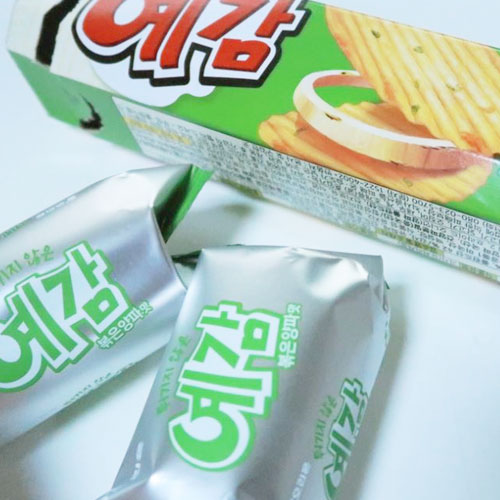 ノンフライポテト オリオン イェガム オリジナル 64g(32g×2袋) ポテトチップ 韓国 菓子