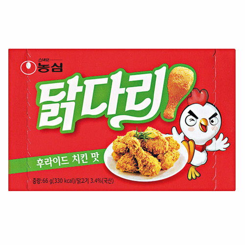 『農心』ダックダリスナック (フライドチキン味・66g) 韓国スナック 韓国お菓子マラソン ポイントアップ祭 スーパー…