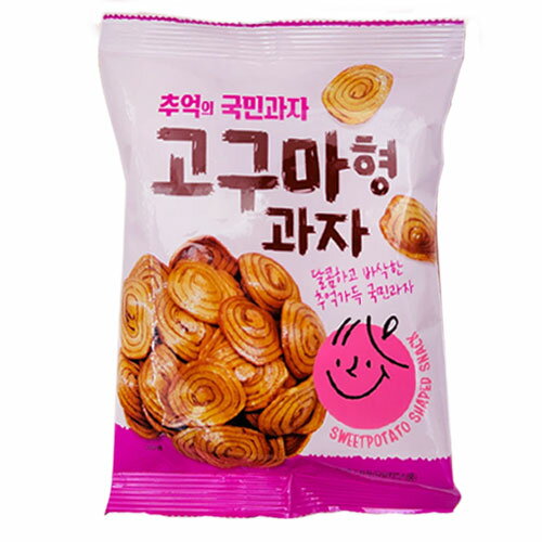 Rakuten - さつまいも形お菓子 120g懐かしい韓国お菓子 焼き芋 韓国食品