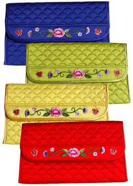 ★宅急便コンパクト対応★ラッピング対応『韓国の伝統雑貨』刺繍通帳入れ・約20×10.5cm■韓国小物スーパーセール ポイントアップ祭