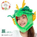 アニマルキャップ 辰 タツ 2024年 帽子 干支 着ぐるみキャップ 子供 大人 キャップ コスチューム 被り物 グッズ メンズ レディース 男性 女性 なりき...