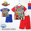 ナンバーワン戦隊ゴジュウジャー 光るパジャマ 光るリング付き 子供 キッズ パジャマ 上下セット 天竺 ルームウェア 部屋着 半袖 半ズボン 男の子 スーパー戦隊 キッズ 100 110 120 【202502】(4)