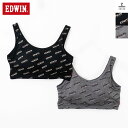 EDWIN(エドウィン)レディースモールドカップブラ ハーフトップブラ スポブラ ノンワイヤー ブラジャー スポーツ 下着 インナー ストレッチ 伸縮 ランニン...