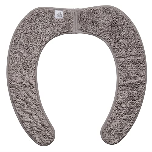 レック(LEC) ぴたQ 吸着 べんざシート 極上もこふわ タフト生地 (ブラウン) 全型対応/貼るタイプ/洗濯OK/薄型パッケージタイプ