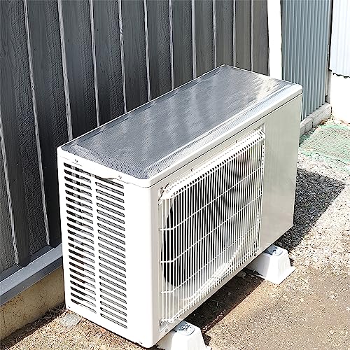 アストロ エアコン室外機 遮熱シート 2枚組 日よけパネル 遮熱フィルム アルミシール 直射日光を反射 温度上昇を抑制 冷房効率UP 断熱 節電