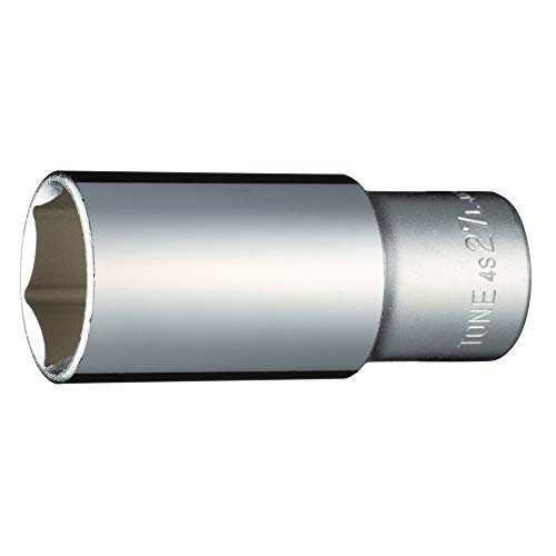 トネ(TONE) ディープソケット(6角) 4S-27L 差込角12.7mm(1/2) 二面幅27mm