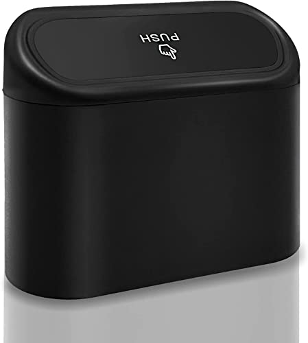 Haotao 車用ゴミ箱 小型 ごみ箱 引っ掛け式 ダストボックス 後部座席 助手席 収納ケース 倒れない 小物..