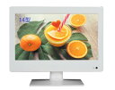 エスケイネット製 14型 液晶テレビ SK-DTV14JWB 国内メーカー製 地デジテレビ 小型 白色 軽量