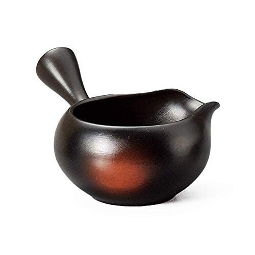 常滑焼 竹春 手付 湯さまし 窯変ボカシ Y1006