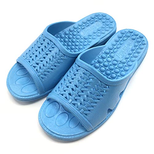 [サンダル] 通気性 水濡れに強い 歩きやすい [ニッポンスリッパ] ブルー 青 22cm 400873?鞋 室内 屋外 ..