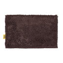 オカ(OKA) 乾度良好Dナチュレ バスマット 約36cm×55cm ブラウン ( 吸水 速乾 かんどりょうこう 洗える 小さい 足拭きマット