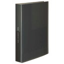 コクヨ(KOKUYO) ファイル クリヤーブック グラッセル 固定式 A4 100枚 ブラック ラ-GL100D