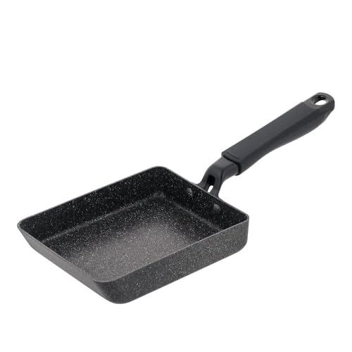 ベストコ 玉子焼き器 13×18cm IH ガス火対応 ダークグレー NM-356 ライトセンス マーブル