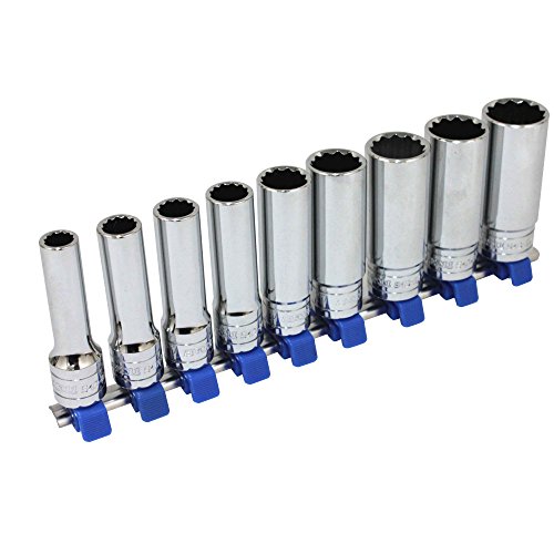 SK11(エスケー11) ディープソケットセット 10~24mm 差込角 12.7mm (1/2インチ) SHS409D