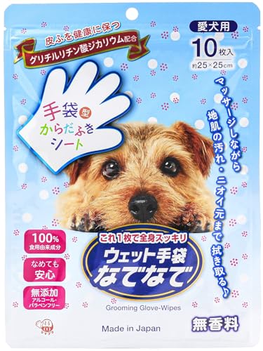 なでフク ウェット手袋なでなで 10枚入