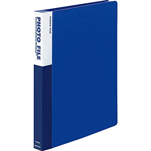 コクヨ アルバム 写真 フォトファイル A4 表紙 青 ア-M160NB