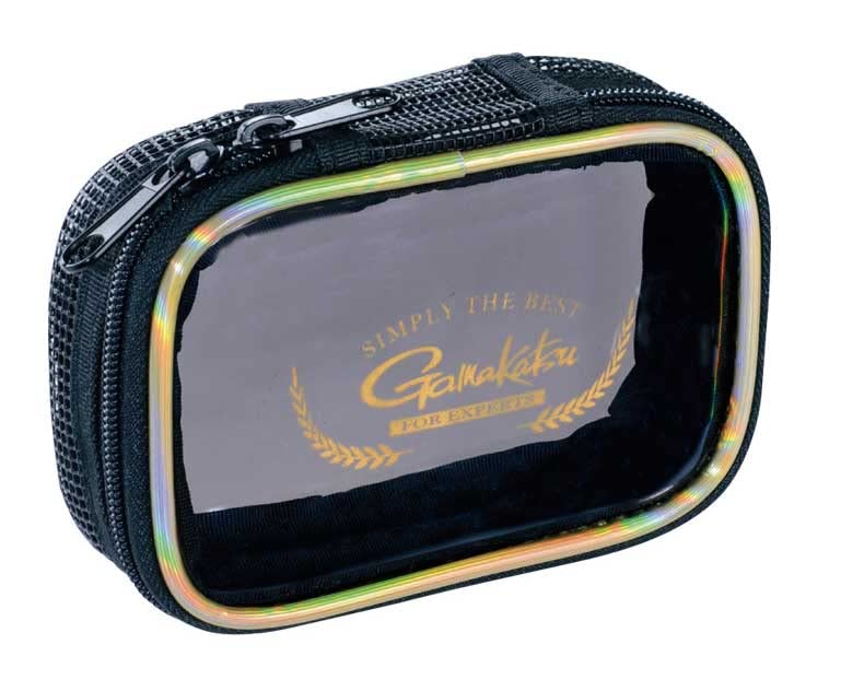 がまかつ(Gamakatsu) ウキポーチ1部屋 GM2078 ブラック×ゴールド