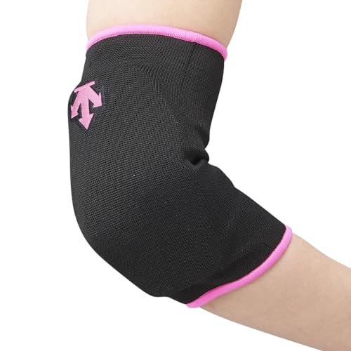 [デサント] バレー エルボーパッド 肘サポーター 縦伸び 薄型 定番 動きやすい ムレにくい メンズ レディース 男女兼用 BPK(DVB-8