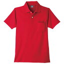 小倉屋 POLOIZM(ポロイズム) 9006 DRY半袖ポロシャツ レッド M 9006-10-M