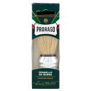 PRORASO (ポロラーソ) シェービングブラシ 泡立て用ブラシ 豚毛100% 使用 髭剃り イタリア製 シェービングブラシ単品 1個 (x