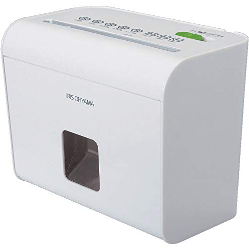 アイリスオーヤマ(IRIS OHYAMA) 細密シュレッダー 家庭用 卓上 マイクロクロスカット 細断枚数4枚 A5サ..