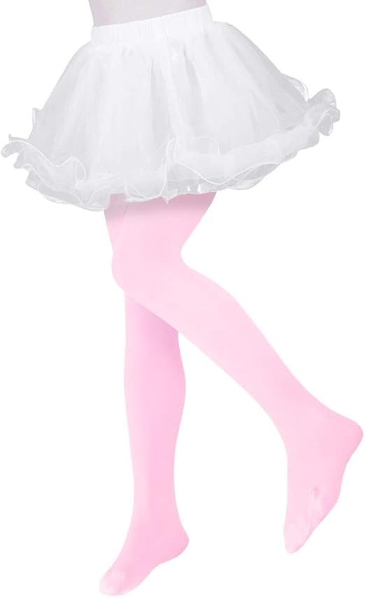 [NOPNOP] キッズ カラータイツ 無地 フォーマル 衣装 女の子 子ども (M ベビーピンク)