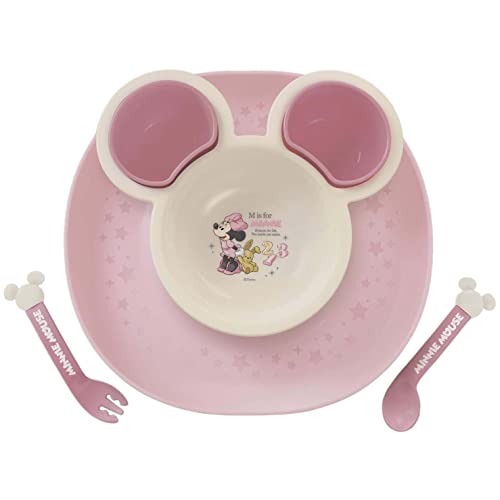 錦化成 ベビー食器 ミニーマウス 食べこぼしキャッチプレート (P×BE)NR