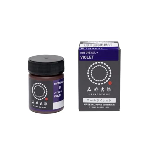 桂屋ファイングッズ(Katsuraya fine goods) みやこ染 お湯染色 コールダイホット ECO Col.16 バイオレ..