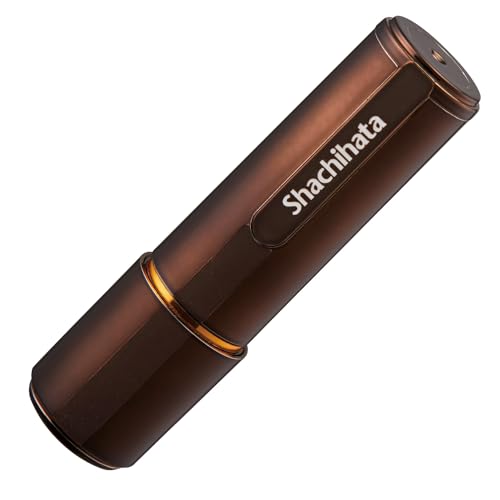 シャチハタ 印鑑 ハンコ ネーム9 MO式 ブラウン メタリック XL-9/CM4(MO)